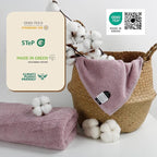 SEMAXE Purple Bath Towel, 100% Cotton Bath Towel - Image 5