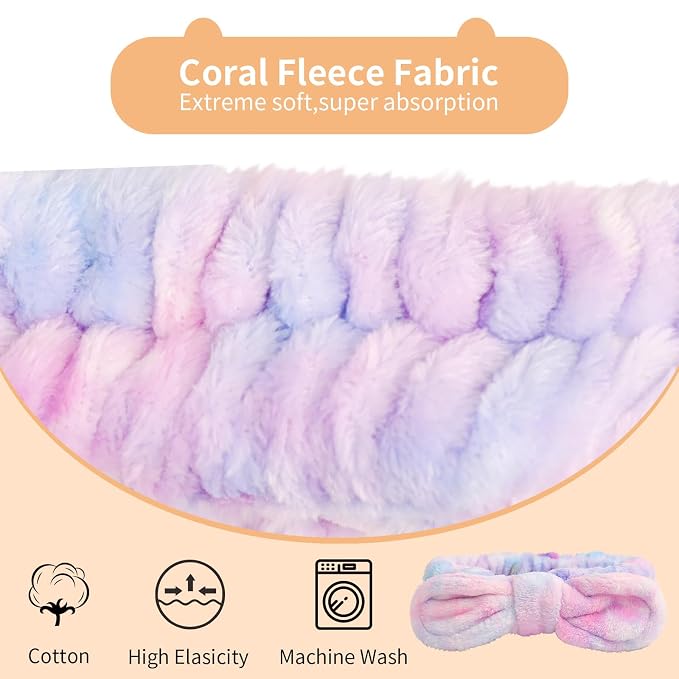 PERFECTSIGHT Kawaii Headband for Spa, Washing Face, Party - Image 3