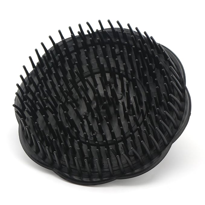Segbeauty Mens Shampoo Brush, Massage Hair Brush Floriated Shower Comb - Image 8