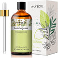 PHATOIL 100ML Lemongrass Essential Oil, 3.38FL.OZ Essential Oils by PHATOIL