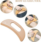 Xokocli 5-in-1 Wood Therapy Massage Tools Lymphatic Drainage Massager - Image 5