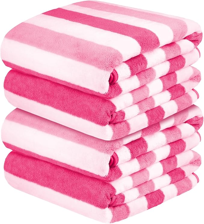 JML Microfiber Bath Towels Set of 4, Large Bathroom Towel by JML