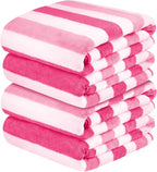 JML Microfiber Bath Towels Set of 4, Large Bathroom Towel by JML