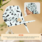 Adjustable Scrub Cap with Buttons & Sweatband, Working Hat with Elastic Tie Back - Image 5