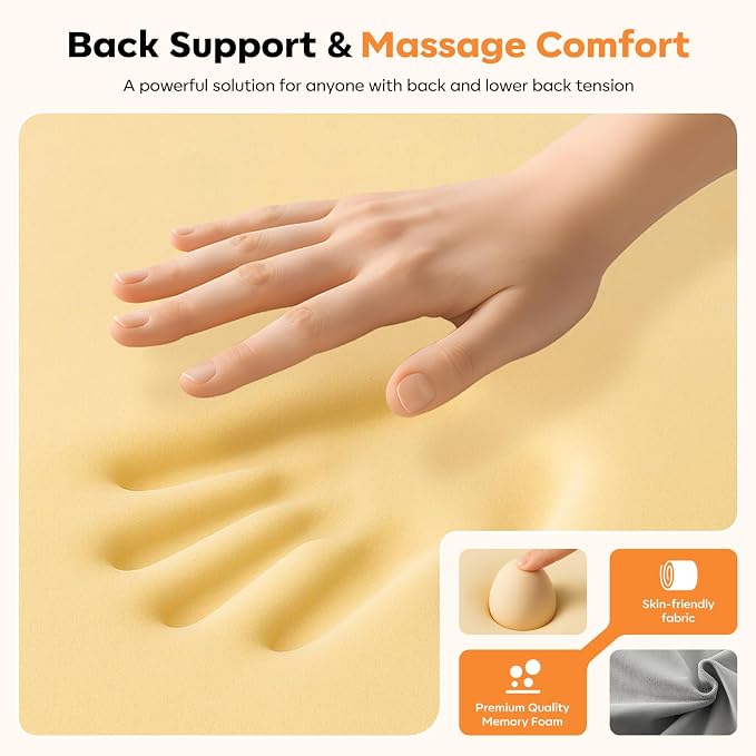 Smooth Triple Fusion 3-in-1 Lumbar Pillow Back Massager - Image 6