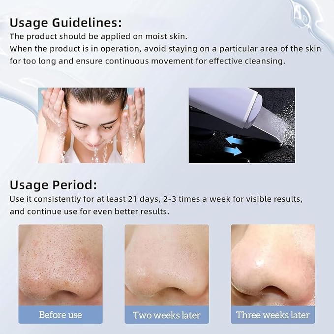 GUGUG Skin Scrubber Face Spatula Skin Spatula Pore Cleaner Blackhead Remover - Image 7