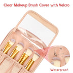 OCHEAL Pink Makeup Bag, Travel Makeup Organizer Bag, Large Capacity Cosmetic - Image 7