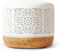 Earnest Living Essential Oil Diffuser White Ceramic Diffuser 500 ml Timers by EarnestLiving