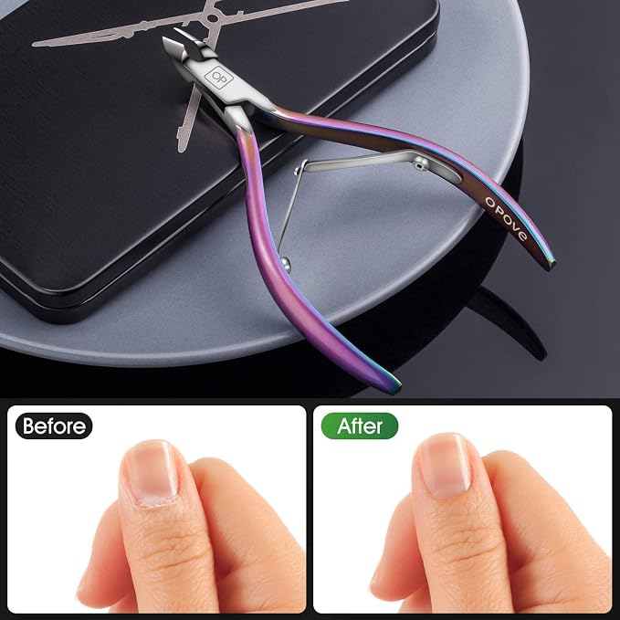 Cuticle Trimmer Cuticle Nippers Clippers Stainless Steel Hangnail Remover - Image 7