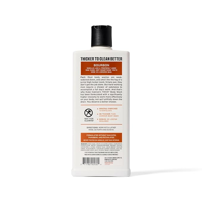 Duke Cannon Supply Co. Thick High Viscosity Body Wash - Image 8