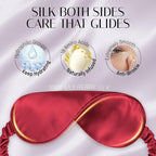 OLESILK Silk Sleep Mask Eye Mask Blindfold - Image 5