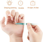3 Pieces Glass Cuticle Pusher Cuticle Remover Glass Nail File Dual Ended - Image 6