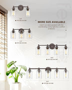 FEMILA Bathroom Vanity Light, Vanity Lighting fixtures, Modern Wall Sconce - Image 7