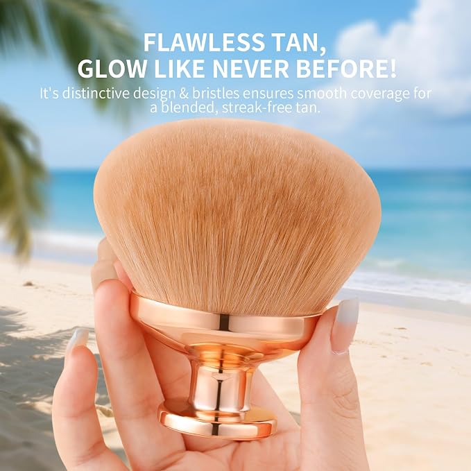 docolor Self Tanner Brush Extra Large Body Makeup Brush, 3.5 Inch Width - Image 8