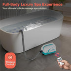 Bubble Bath Massager Mat for Bathtub, 47.24" x 14.57" Full-Body Heated Air Spa - Image 8