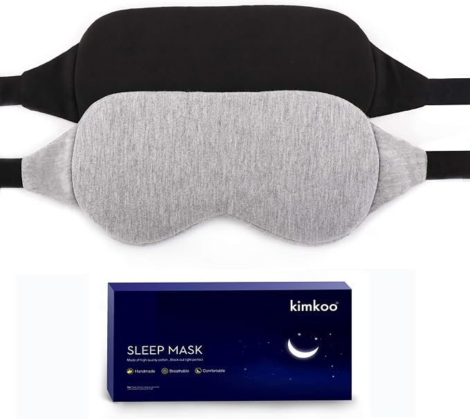 Sleep Mask-Eye Mask for Sleeping, Sleeping Mask Blocking Out Light Perfectly by kimkoo