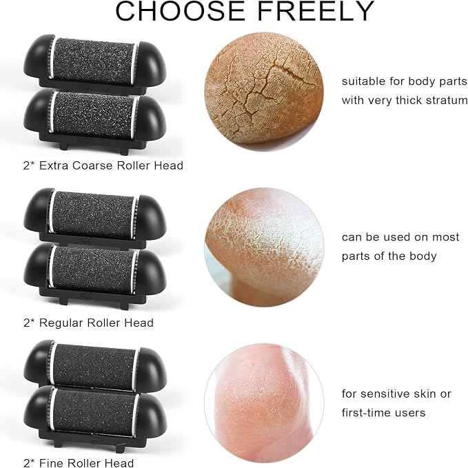 6pcs Replacement Roller Refill Heads - Image 5