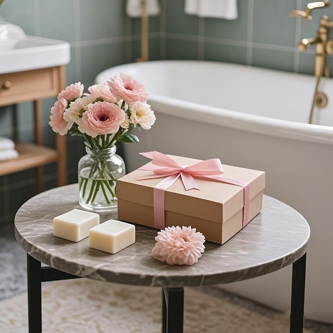 Foldable Bathtub Caddy Tray for Tub, Bamboo Expandable Bath Table Trays - Image 7