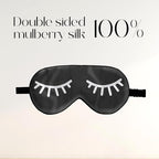 ZIMASILK 100% Natural Silk Sleep Mask Blindfold, Adjustable Super-Smooth Soft - Image 3