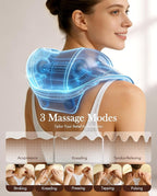 Neck Massager with Heat Cordless: Shiatsu Back Shoulder Massage Tools - Image 3