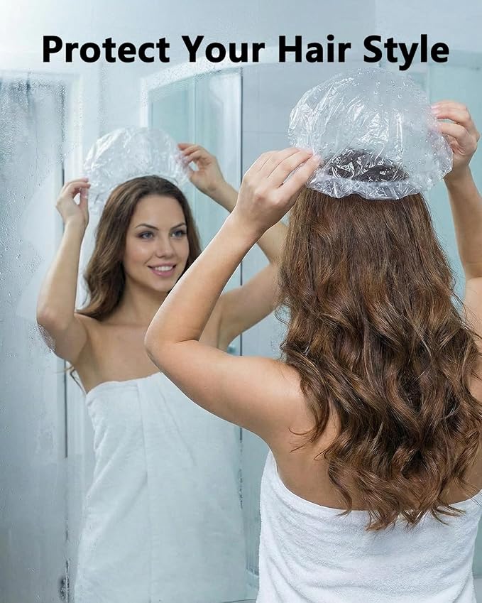 Aquior Shower Cap Disposable, Hotel Travel Essentials Accessories Deep - Image 7