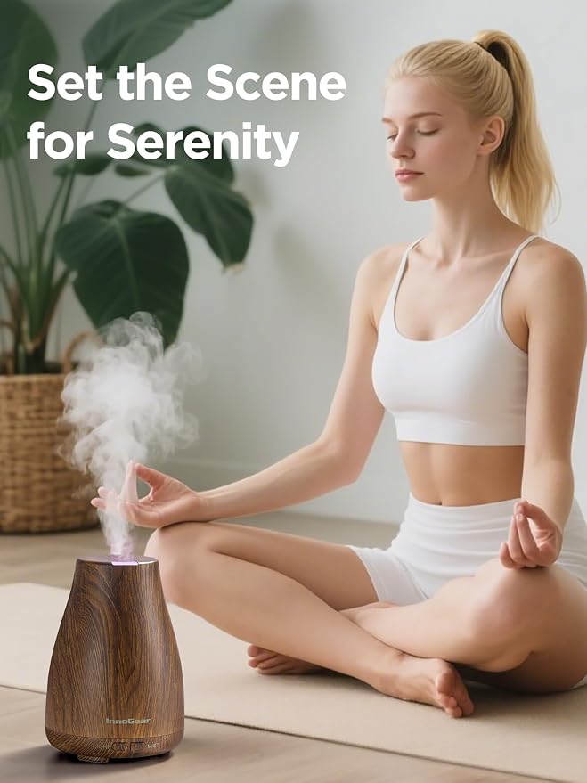 InnoGear Essential Oil Diffuser, Ultrasonic Diffusers - Image 6