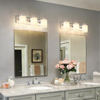 SOLFART Modern Brushed Nickel 3 Light Vanity Sconces - Image 2