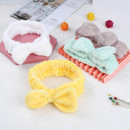 Hishexin 8 Pack Spa Headbands for Women, Soft Bow Skincare Headband for Washing - Image 6