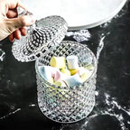 rejomiik Qtip Holder Glass Apothecary Jars - Image 4