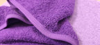 Long Cotton Hair Towel Wrap for Women 28"x11" Purple, Hair Towel Cotton - Image 6