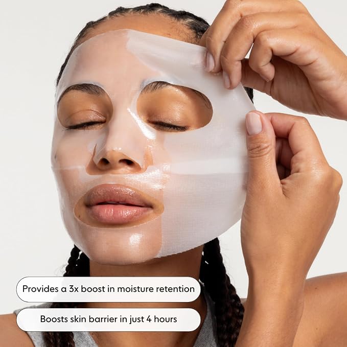 LOOPS Dew Cloud Ultra Hydrating Hydrogel Korean Face Mask - Image 4