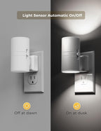 L LOHAS LED Bright Night Light, Night Lights Plug into Wall, Daylight White - Image 2