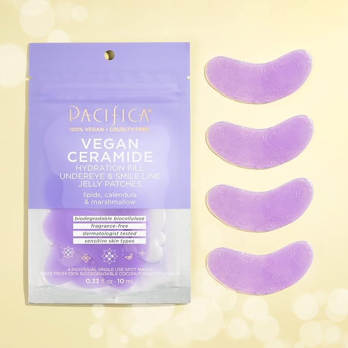 Pacifica Undereye Mask Vegan Ceramide Hydrating Jelly Eye Patches - Image 10