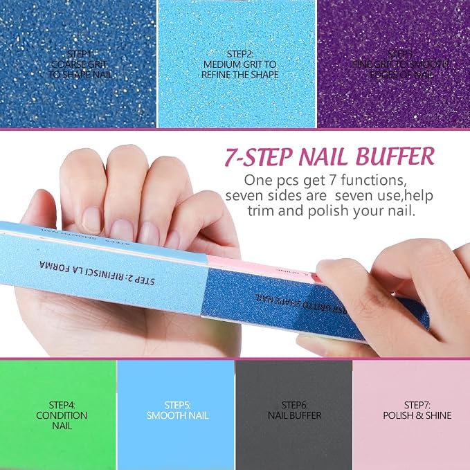 FANDAMEI Nail Files and Buffers - Image 4