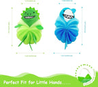 Kids Loofah & Bath Sponge, 2 Pack Loofah - Image 4