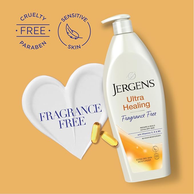Jergens Ultra Healing Dry Skin Lotion, Hand and Body Moisturizer - Image 3