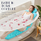 Full Body Bath Pillow for Bathtub, Thick Bathtub Cushion, Luxury Tub Pillow for - Image 3