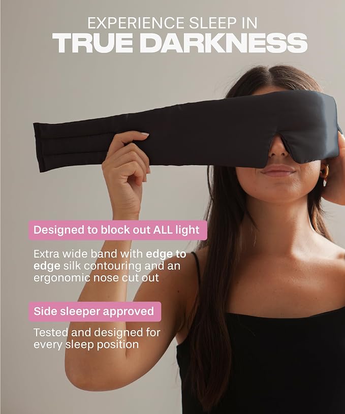 SUNDAYSILKS™ | Adjustable Silk Sleep Mask - Image 2