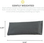 Sunshine Yoga 4-Pack Unscented Sateen Eye Pillows, Low-Luster, 9’’ x 4’’ - Image 6