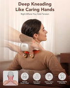 SKG H7 Ultra E Neck Massager for Pain Relief Deep Tissue Shiatsu Cordless Neck - Image 3