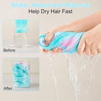 Basumee Microfiber Hair Towel Wrap - Image 2