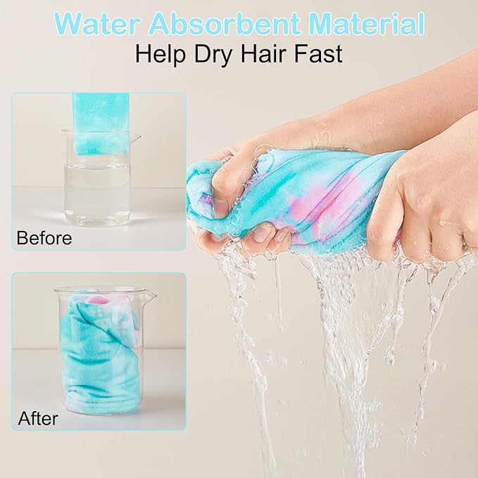 Basumee Microfiber Hair Towel Wrap - Image 2