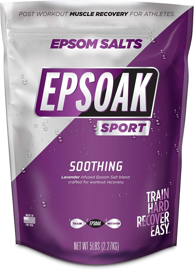 Epsoak Sport Epsom Salt 5 lb. USP Magnesium Sulfate by Epsoak