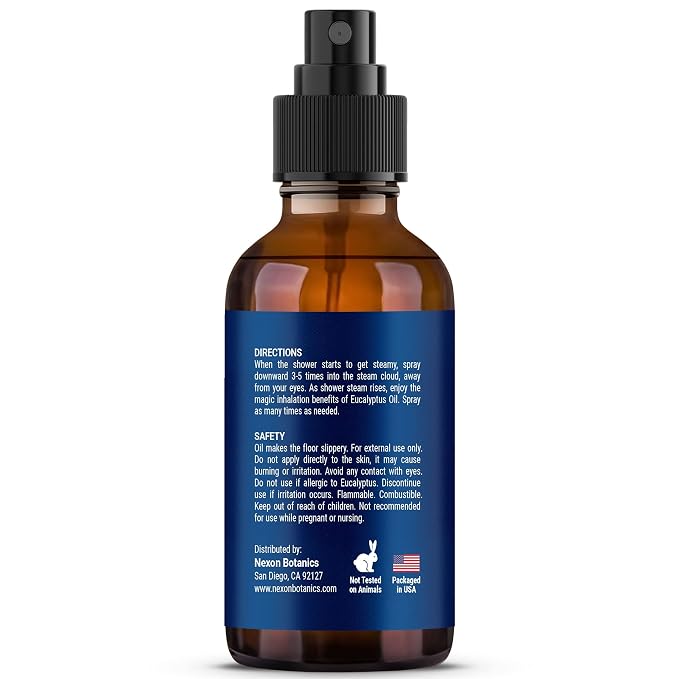 Eucalyptus & Peppermint Shower Steamer Spray 2 fl oz - Image 7