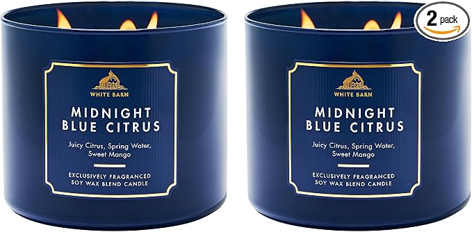 Bath & Body Works Midnight Blue Citrus 3-Wick Candle by BathBodyWorks