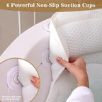 Bath Pillow Luxury Bathtub Pillow, Extra Soft & Comfortable Bath Pillows - Image 4
