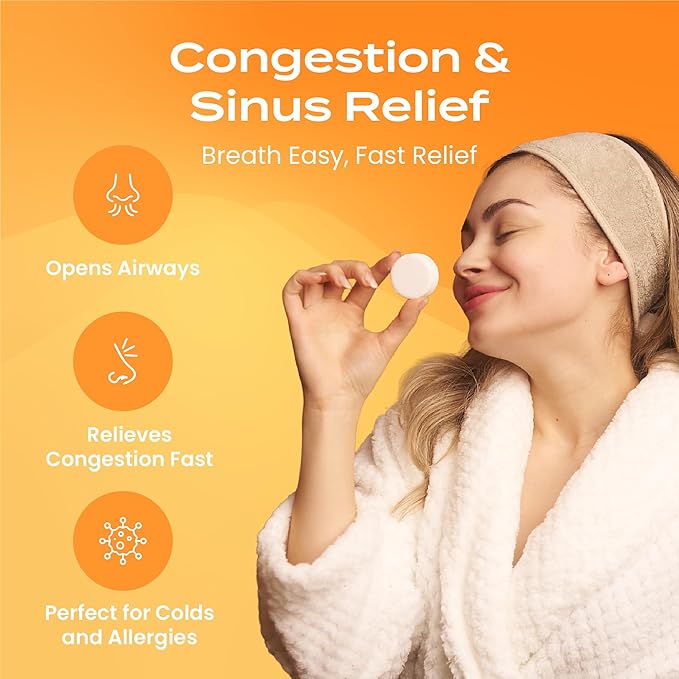 Body Restore Shower Steamers Aromatherapy 15 Pack – Mothers Day Gifts - Image 3