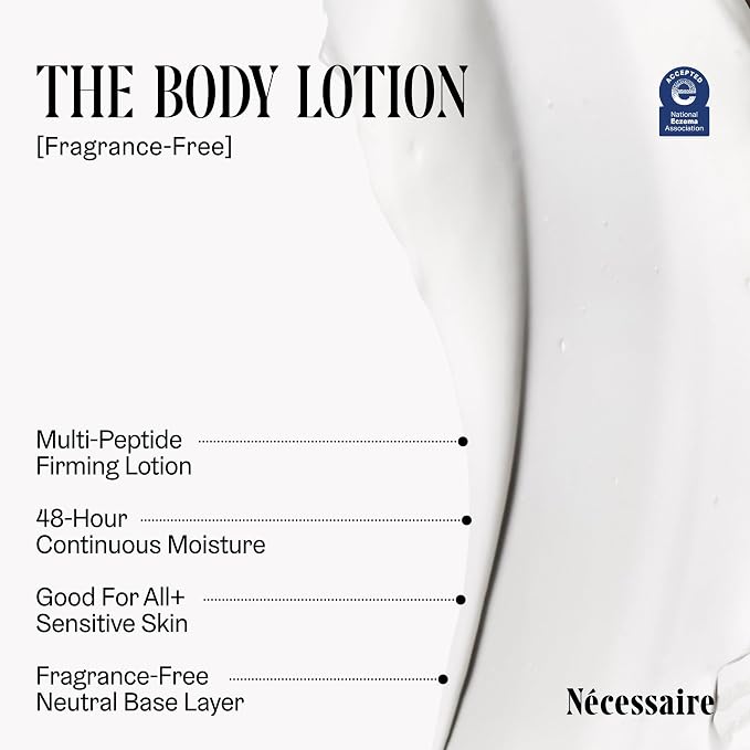 Nécessaire The Body Lotion. Fragrance-Free. Multi-Peptide Firming Lotion to - Image 4