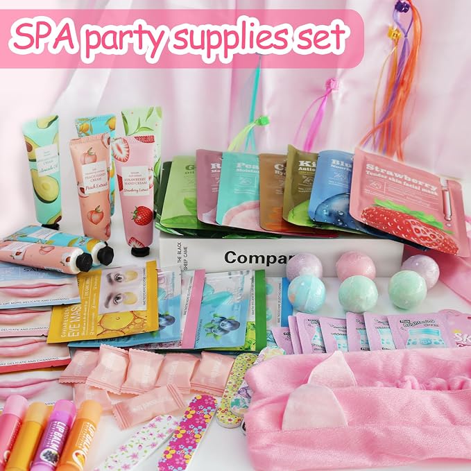 156 Pcs Spa Party Supplies Bulk Gifts - Image 5