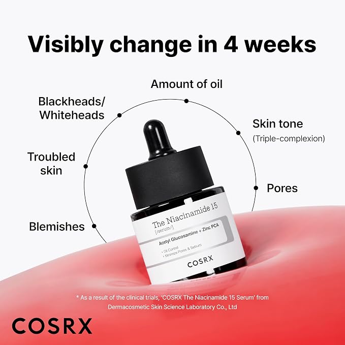 COSRX 15% Niacinamide Face Serum, 0.67 fl oz, Pore Minimizer Serum - Image 6